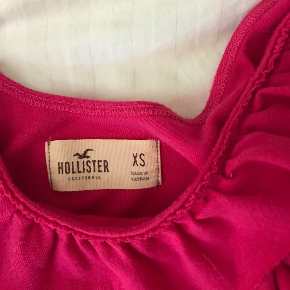 Pink Ruffled Tank - Picture 3 of 4