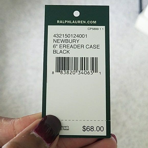 Kindle Paperwhite Ralph Lauren eReader Case - Picture 4 of 4