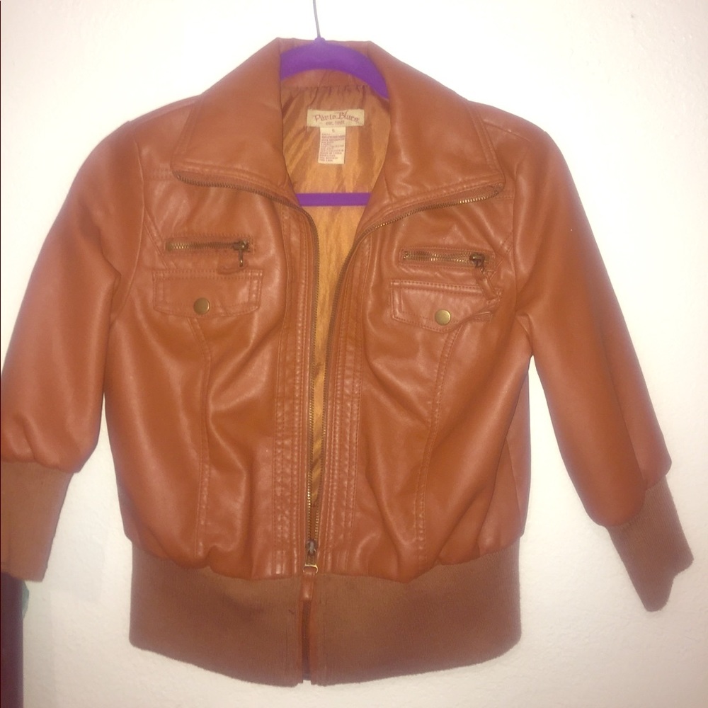 Leather jacket