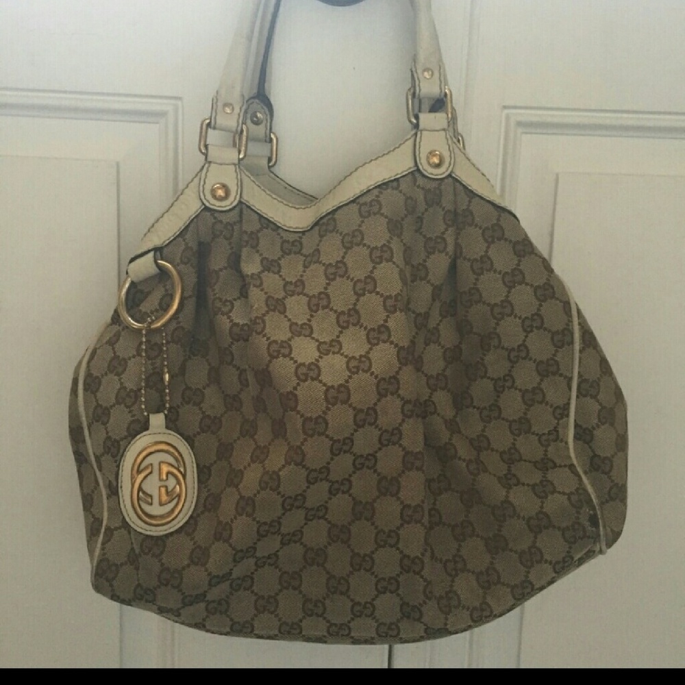 Authentic Gucci sukey tote
