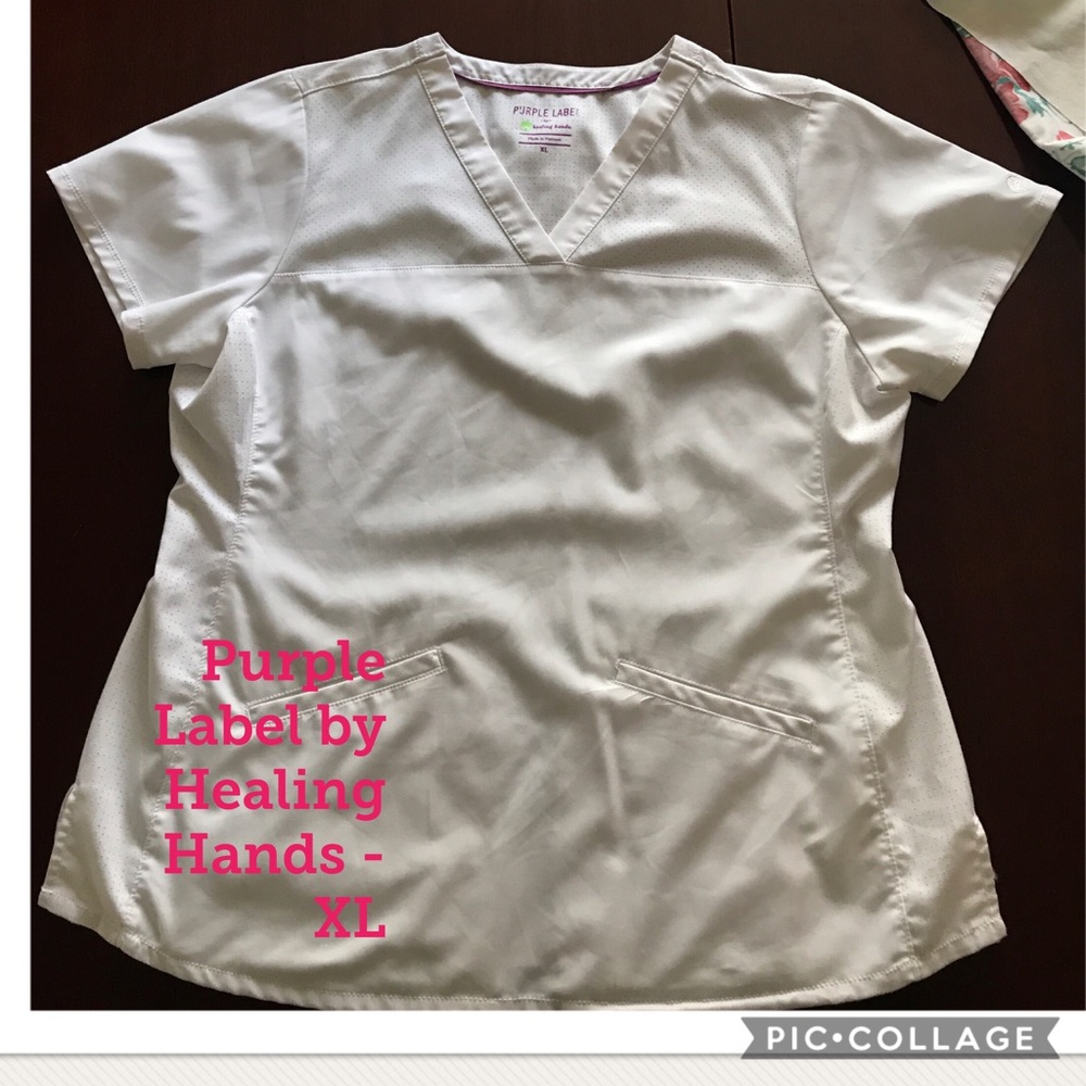 Purple Label Scrub Top