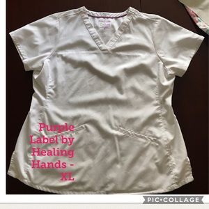 Purple Label Scrub Top