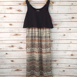 NWT Xhilaration Sleeveless Popover Maxi Dress