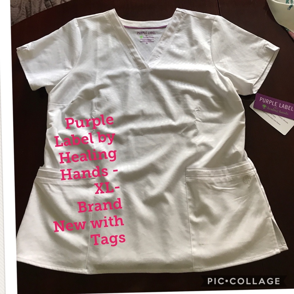 Purple Label Scrub Top