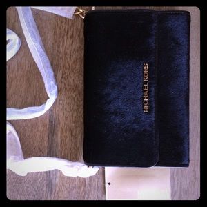 Michael Kors JS French Binding Crossbody Haircalf
