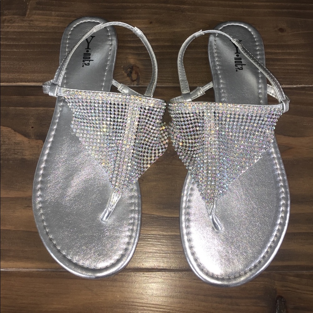 Silver Sandals