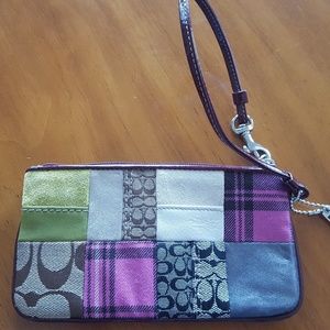 Coach wristlet