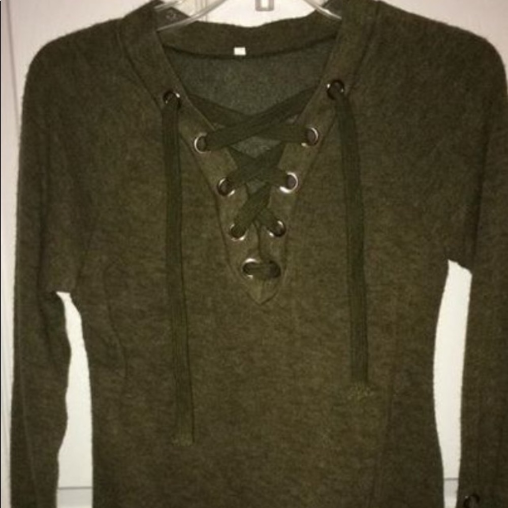 Tie Sweater NEVER WORN