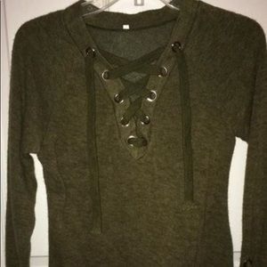 Tie Sweater NEVER WORN