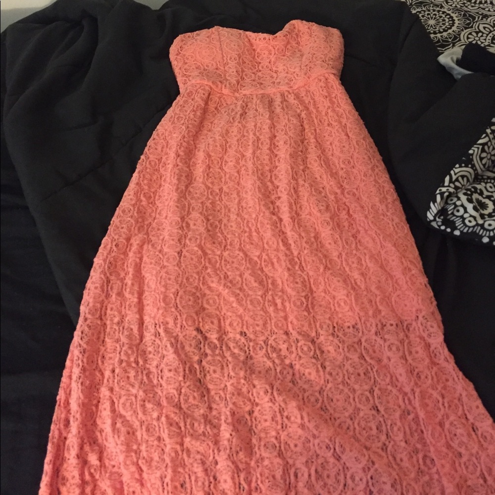 Peach Summer Dress