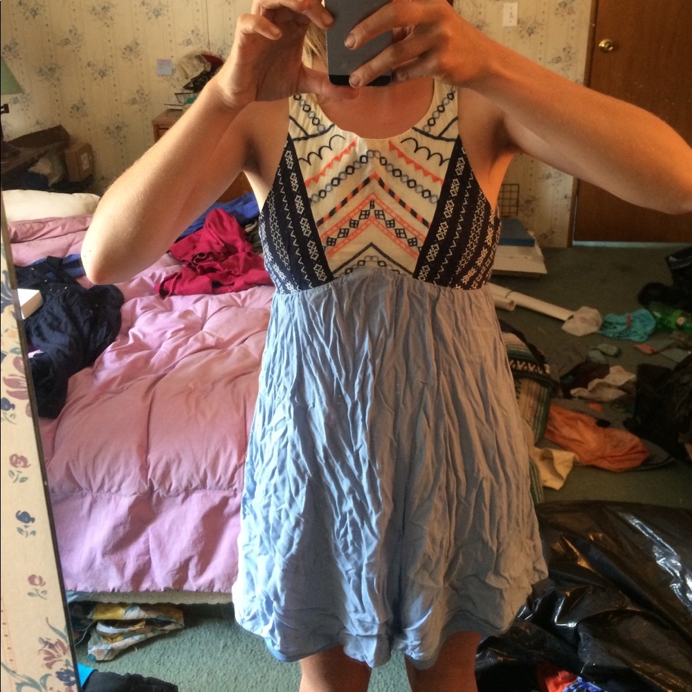 Aztec a-line sundress