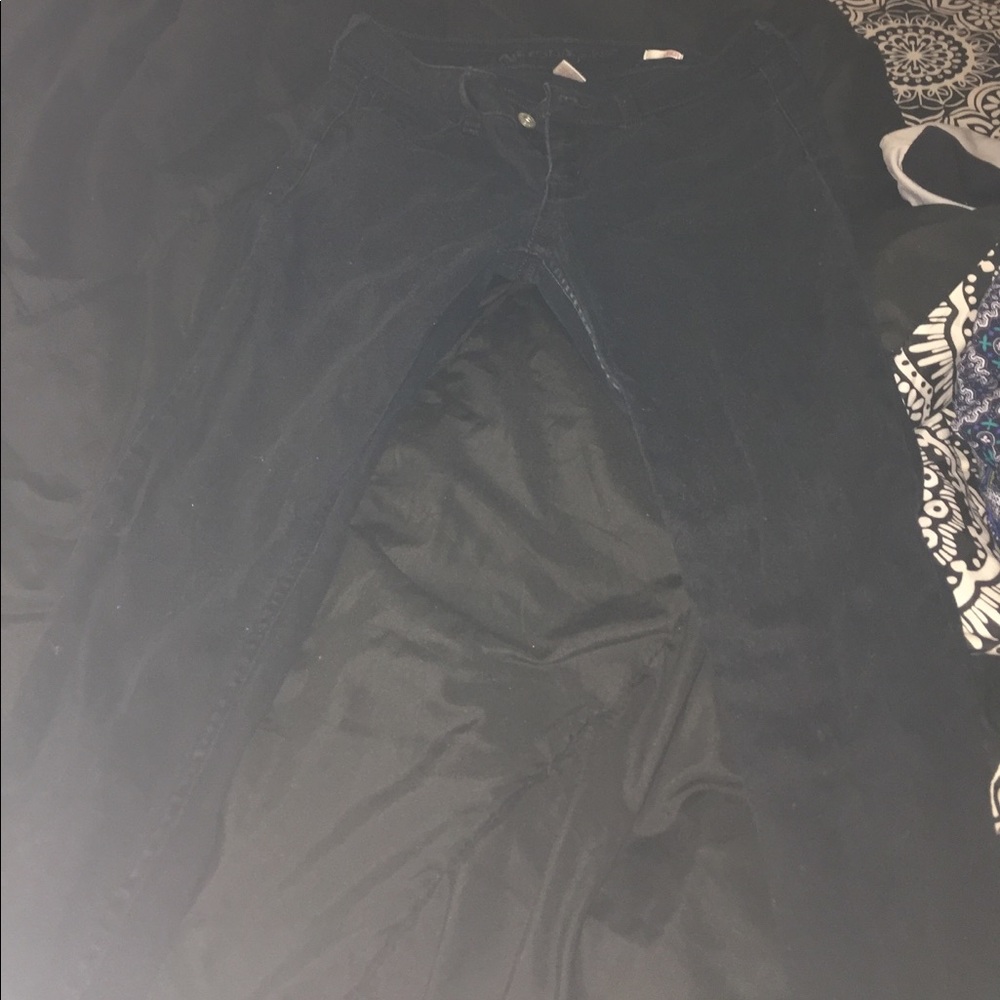 Black skinny jeans