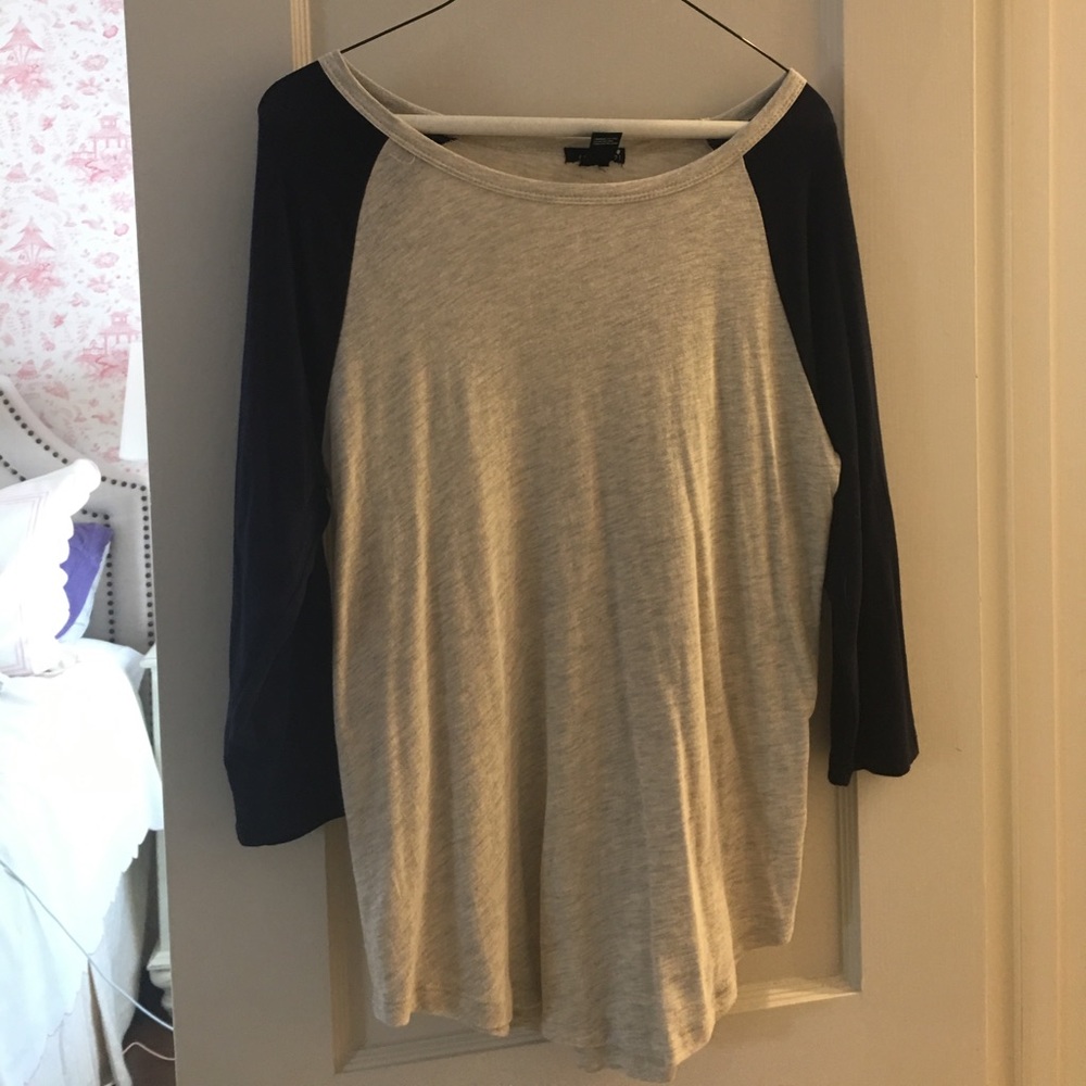 forever 21 baseball tee