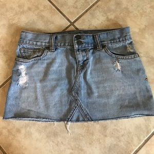 Abercrombie jean skirt
