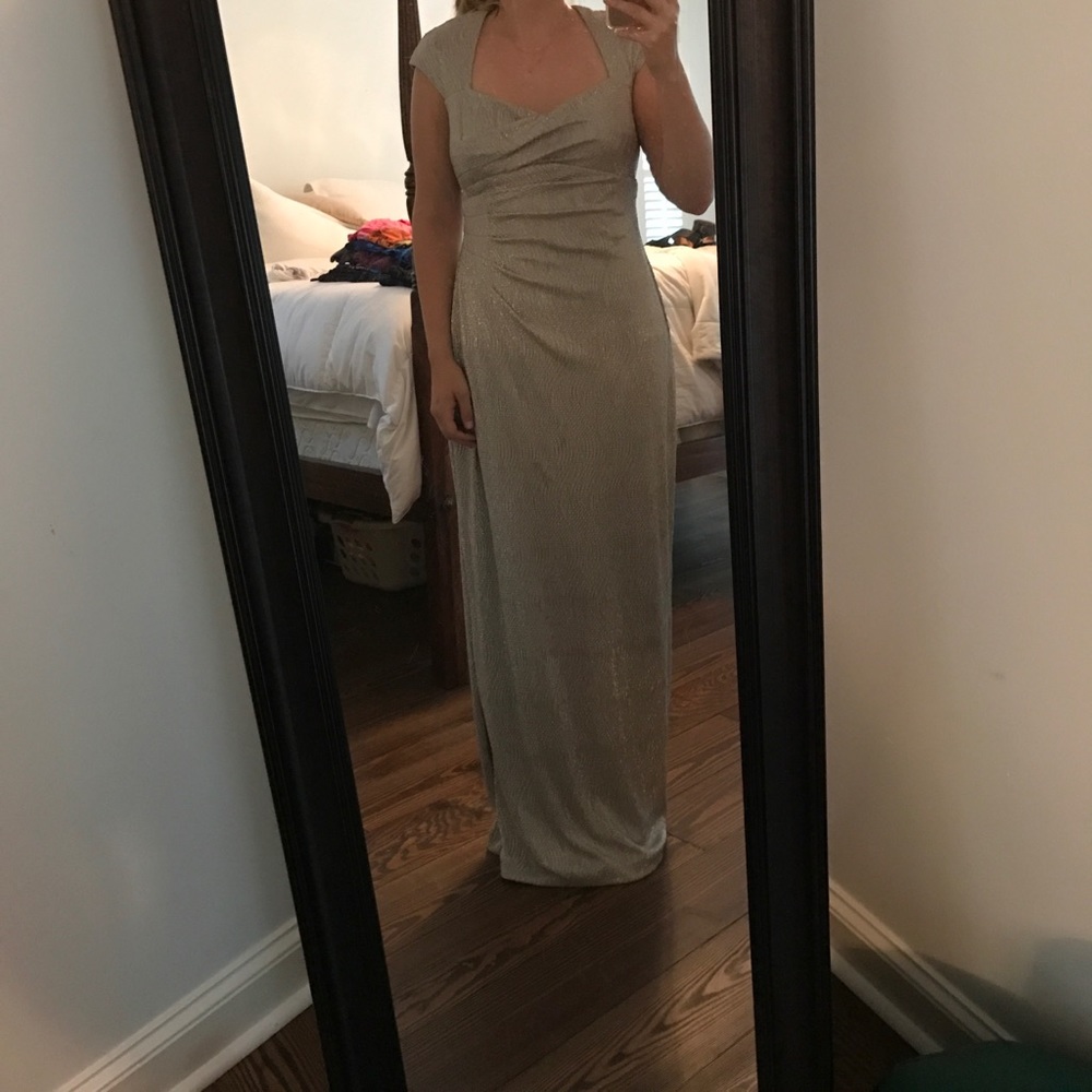 Gold Ralph Lauren dress