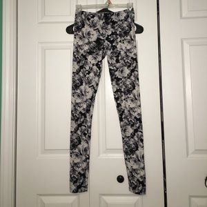 Floral leggings