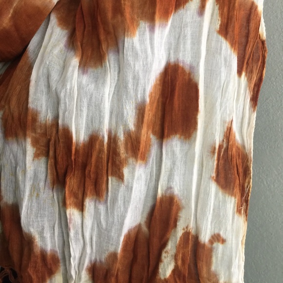 Buckle tye dyed scarf NWT - Picture 4 of 4