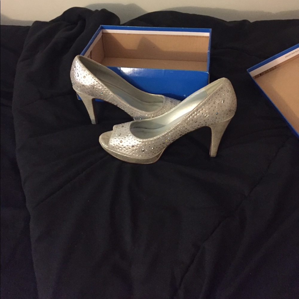 Rhinestone heels