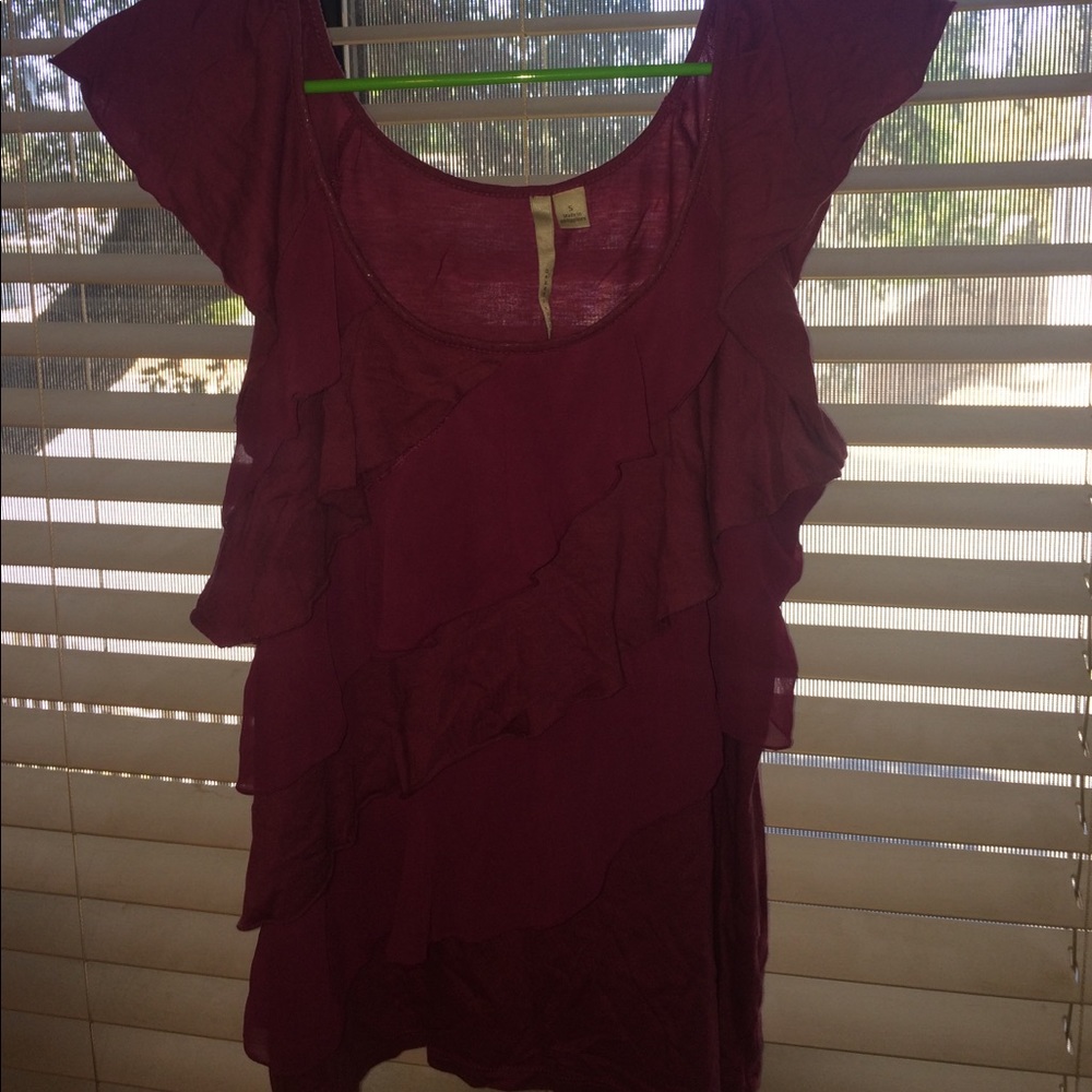Ruffle shirt