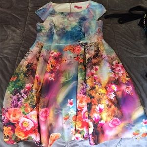 Betsey Johnson Funky Dress Mystical s12