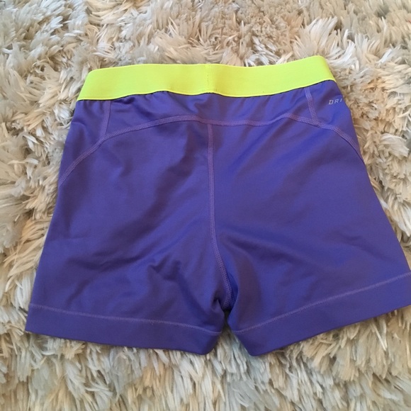 Nike pro dri fit spandex shorts cheer athlete NWOT - Picture 2 of 2