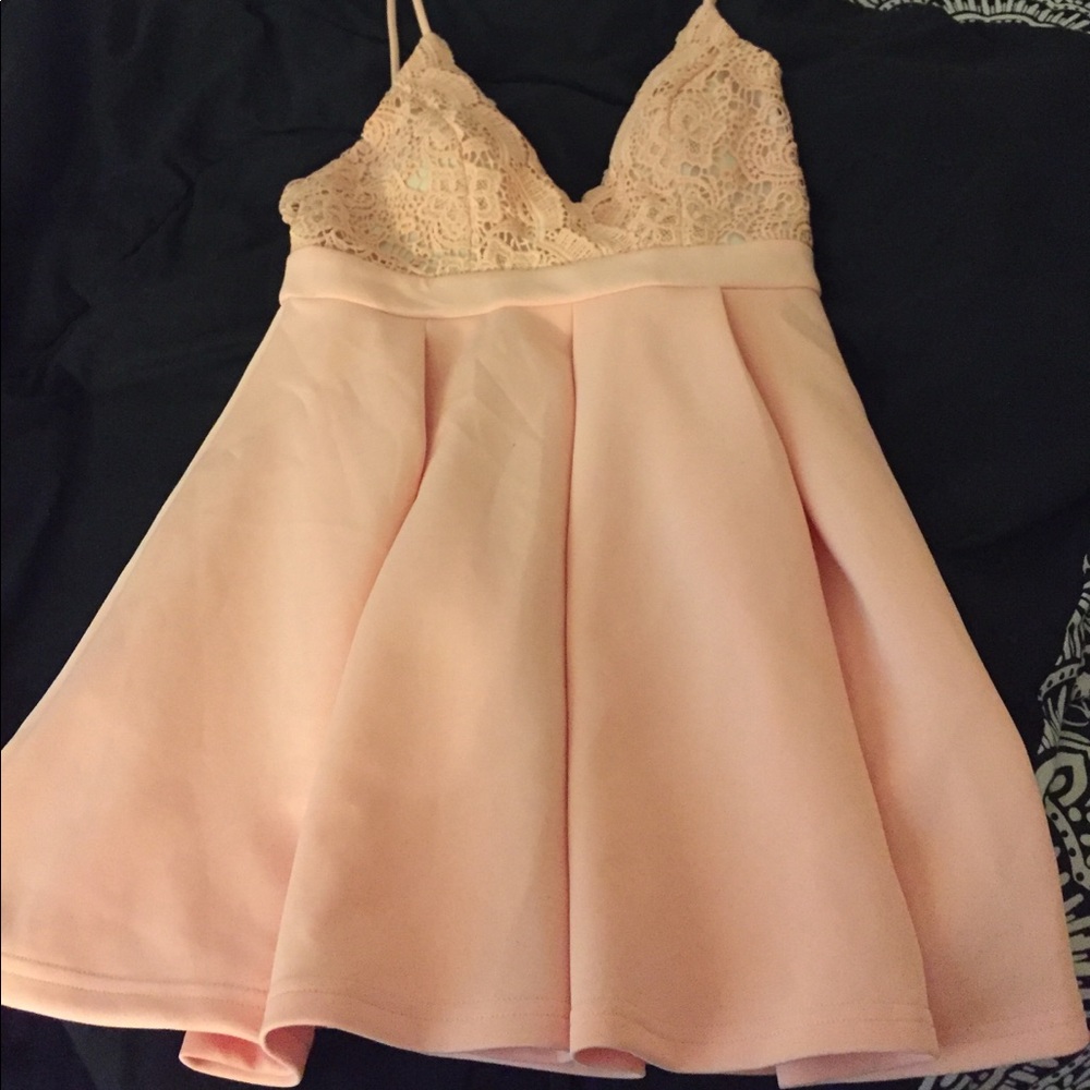 Peach Summer Dress