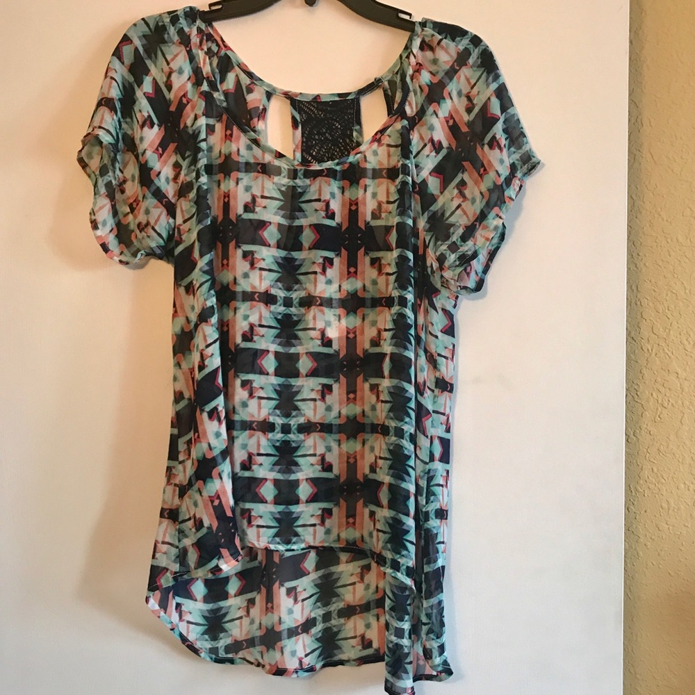 Flowy Printed Shirt
