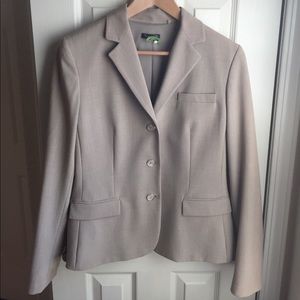 Tahari tan blazer
