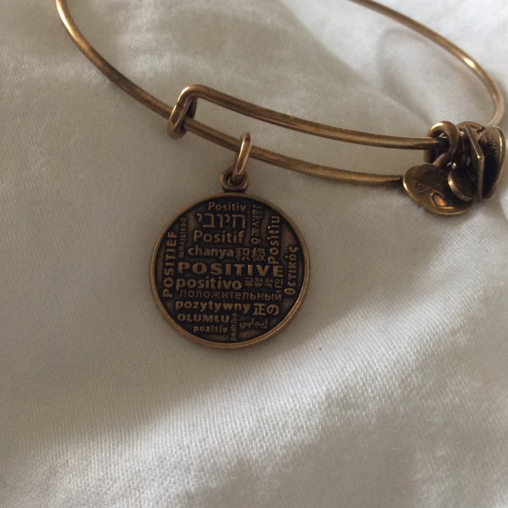 Alex & ani positive bracelet