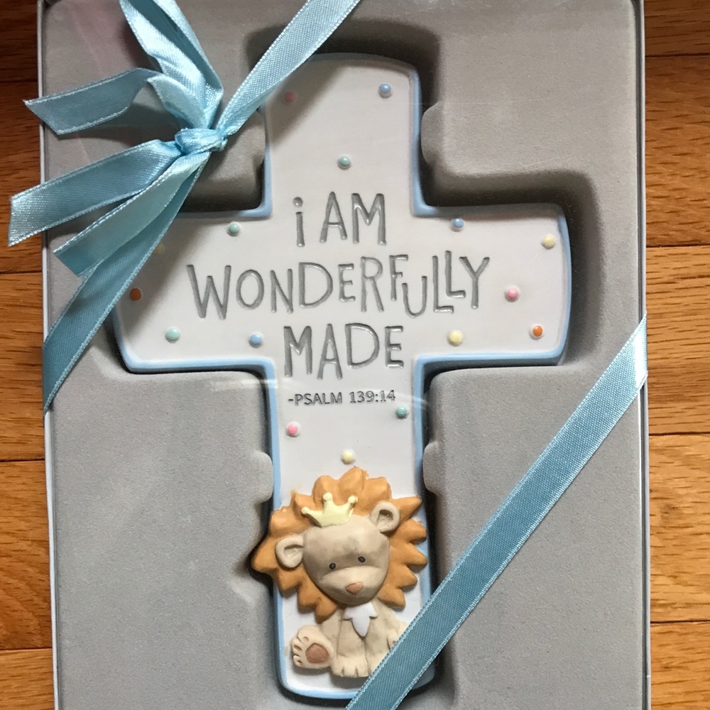 Baptism Christening Dedication baby cross