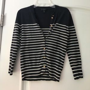3 quarter sleeves nautical sweater