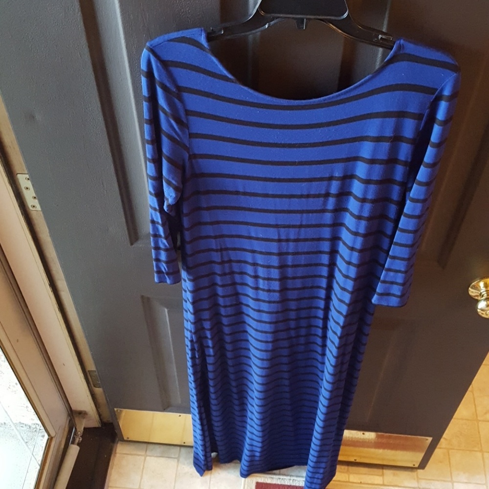 3/4 sleeve maxi