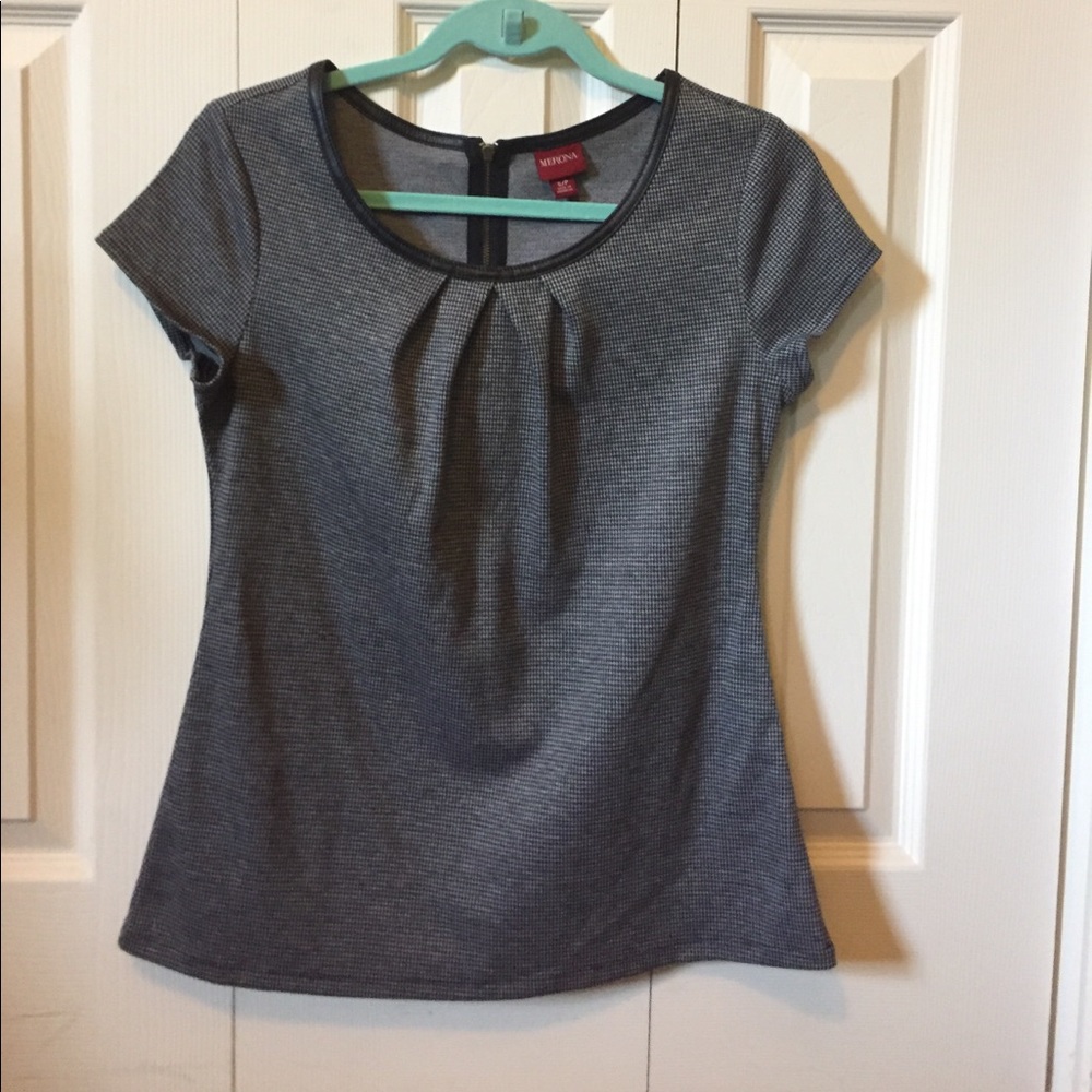 Houndstooth top