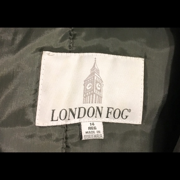 London Fog Trench Coat - Picture 2 of 7