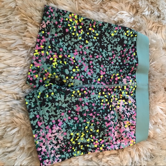 Nike pro dri fit spandex shorts cheer athletic - Picture 2 of 3