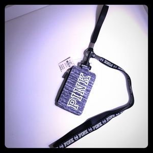 NWT BRAND NEW Victoria's Secret ID Holder Lanyard