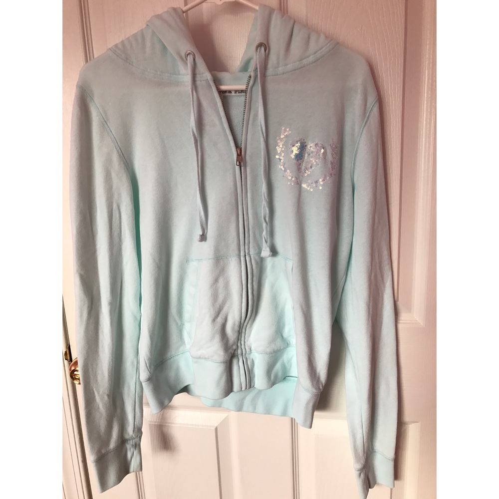 PINK by VS mint hoodie