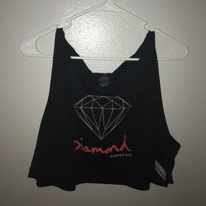 Diamond Supply Co. cropped tank.