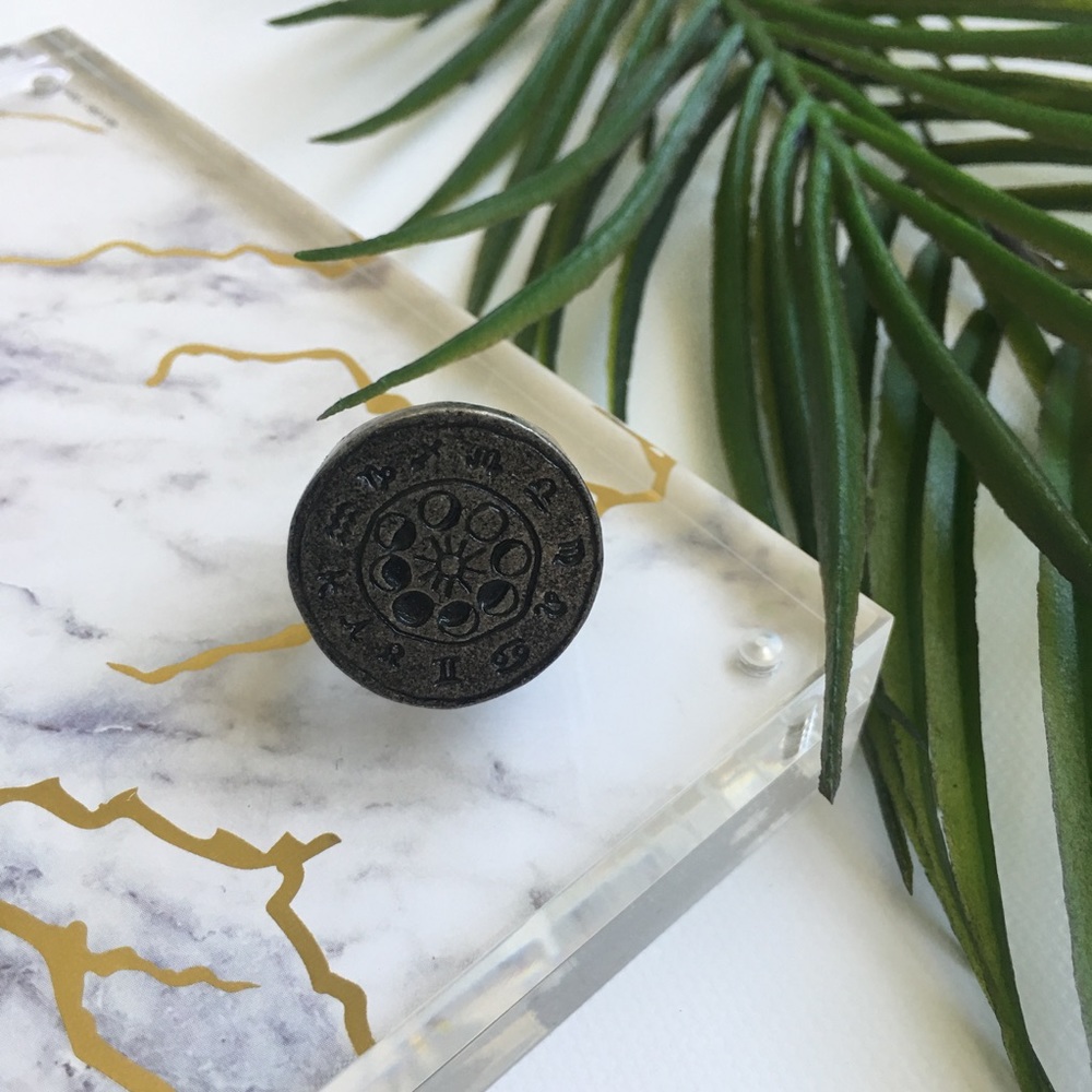 MOON PHASE ring - Picture 2 of 3