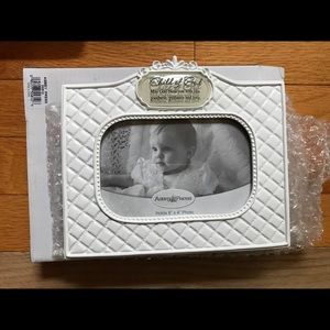 Baptism christening or dedication frame