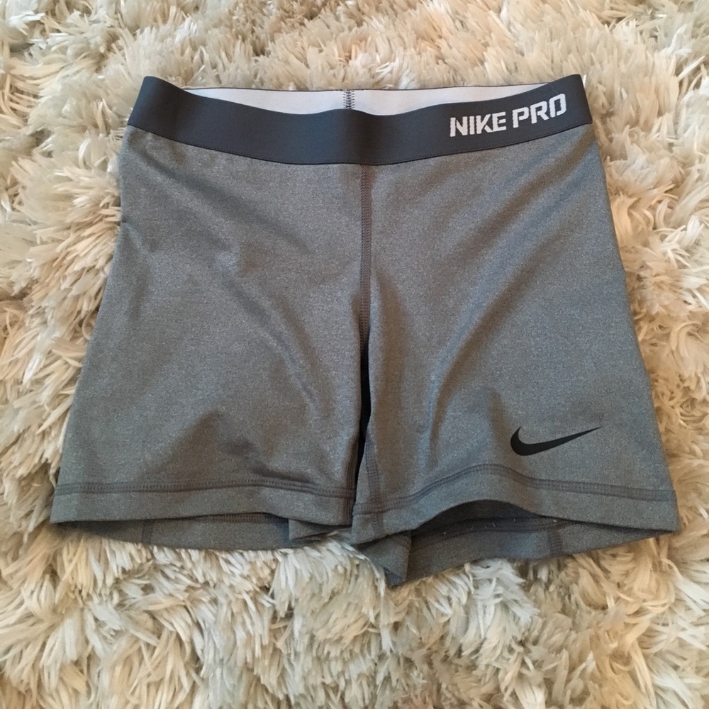 Nike pro dri fit spandex shorts cheer athlete nwot