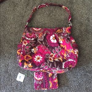 NWT Vera Bradley matching purse and wallet set