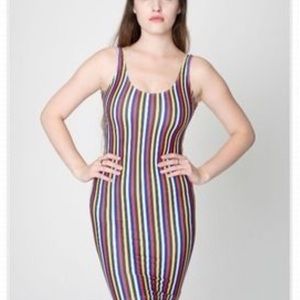 American Apparel Striped Bodycon Dress 🎉