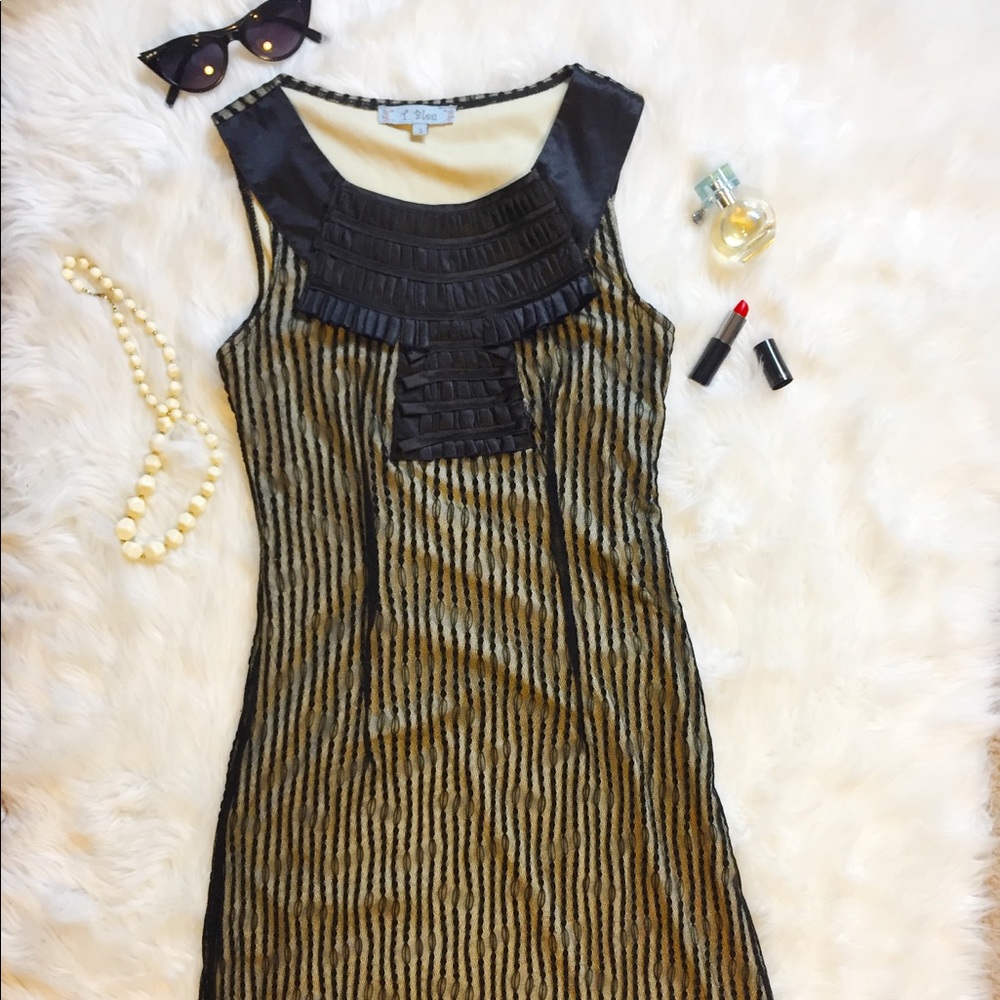 5/$20 T. Bleu vintage inspired lacy dress