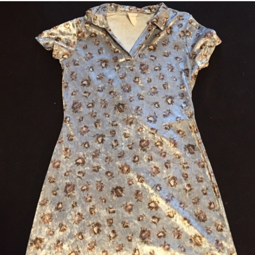 Vintage velvet dress
