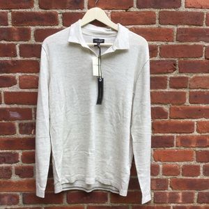 NWT Men's Lucky Brand Collared Sweater