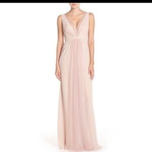 Monique Lhuillier Bridesmaid Dress. Size 0.