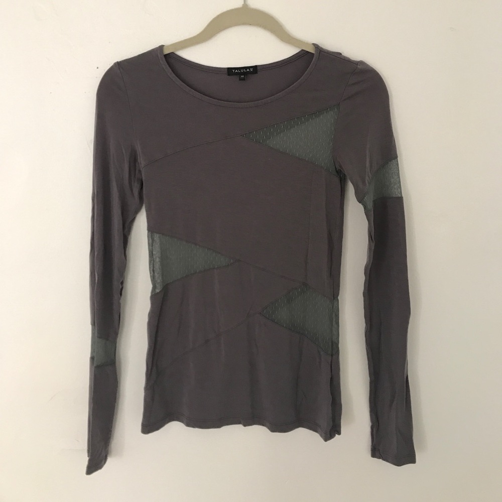 TALULA mesh long sleeve