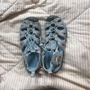 Keens Grey/Blue Waterproof Sandals