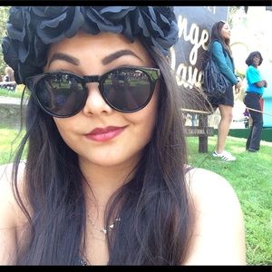 Black rose flower crown